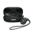 JBL Reflect Aero TWS - Black - True wireless Noise Cancelling active earbuds - Hero